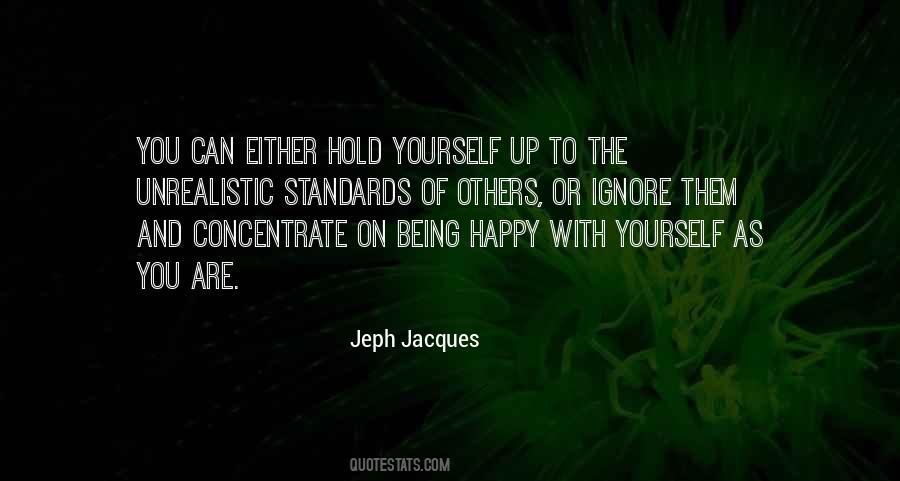Are You Happy With Yourself Quotes #998695
