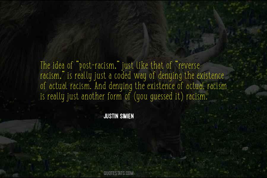 Post Racism Quotes #1600184