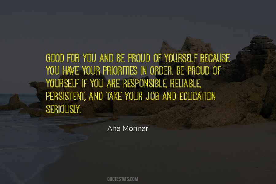 Are You Proud Of Yourself Quotes #242691