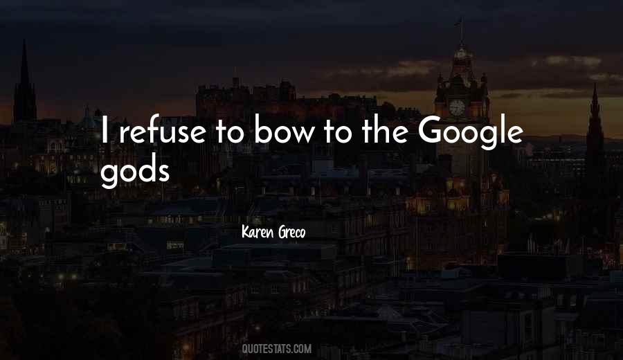 To Bow Quotes #707764