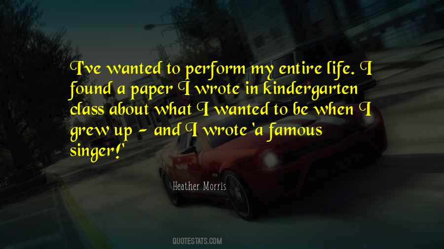 Quotes About Morris #1079