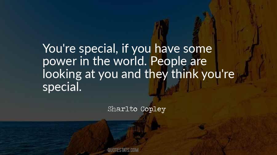 Special People In The World Quotes #1015135