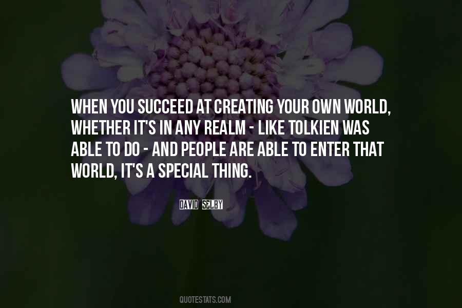 Special People In The World Quotes #862255