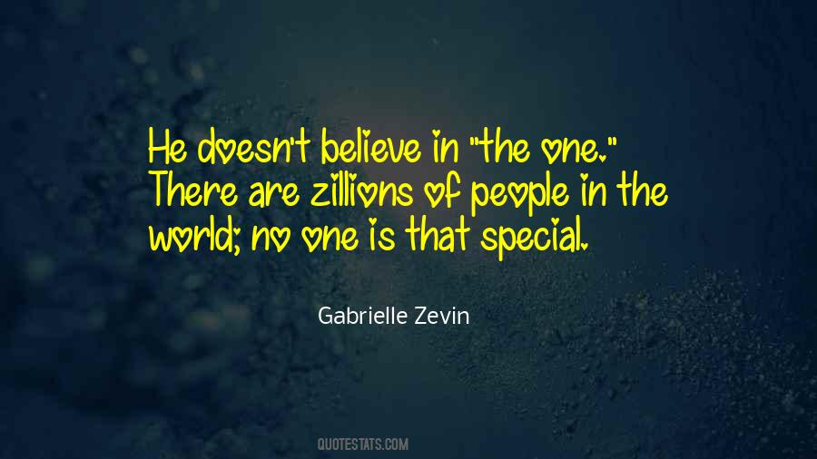 Special People In The World Quotes #926968