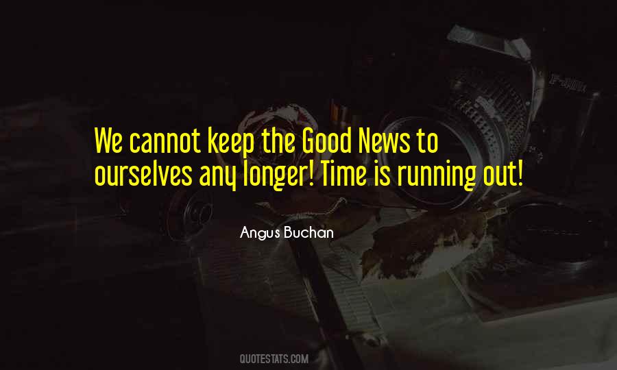 Time Running Quotes #137214