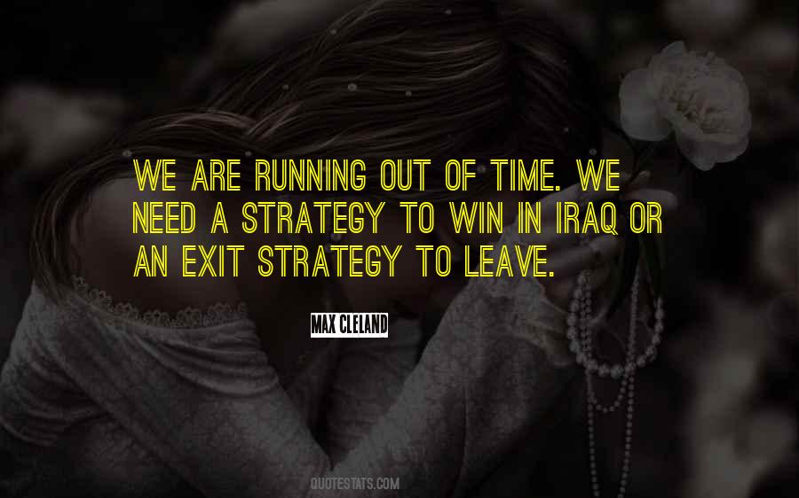 Time Running Quotes #46368