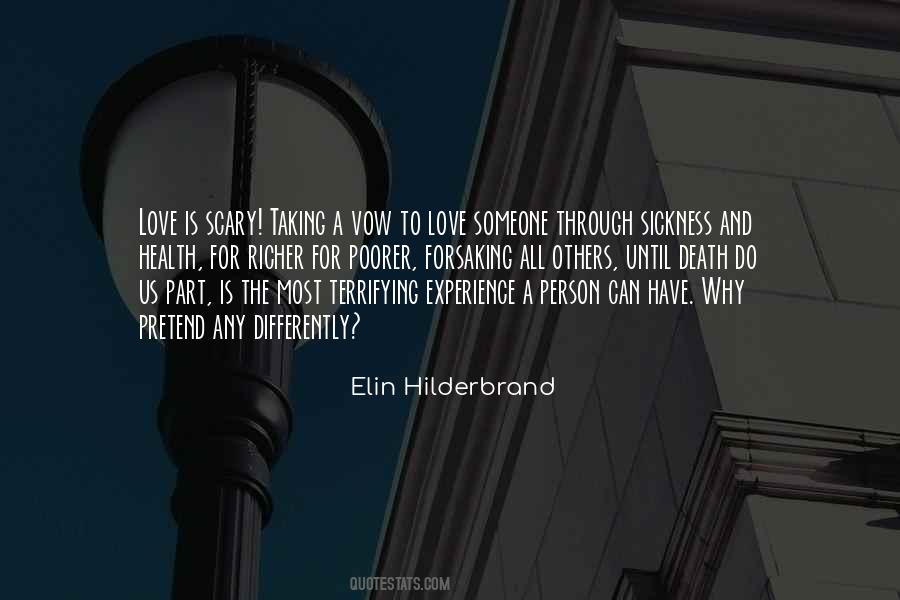Love Is Terrifying Quotes #1262697