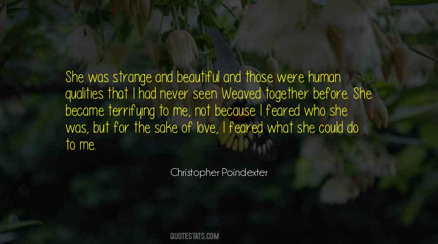 Love Is Terrifying Quotes #559782