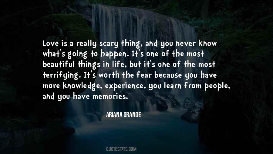 Love Is Terrifying Quotes #841885