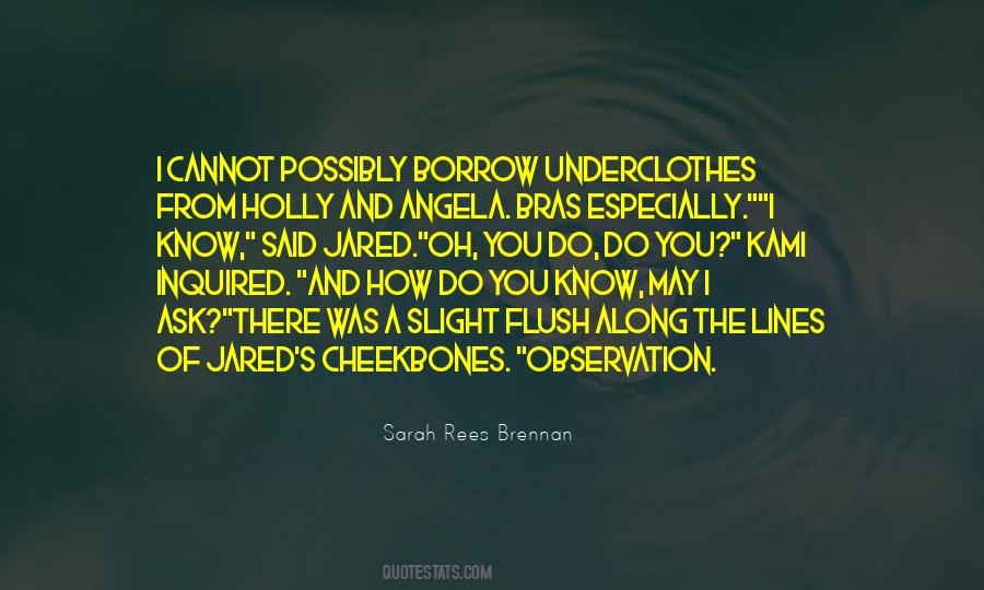 Sarah Rees Quotes #158262