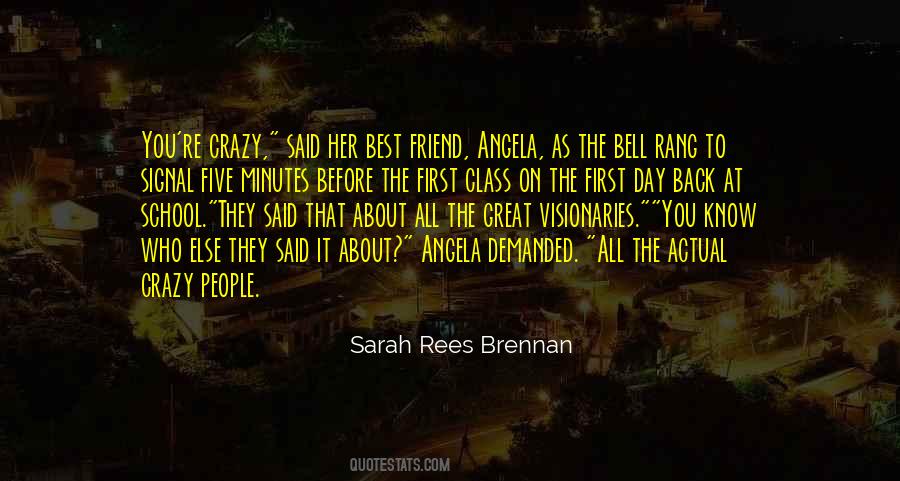 Sarah Rees Quotes #451502