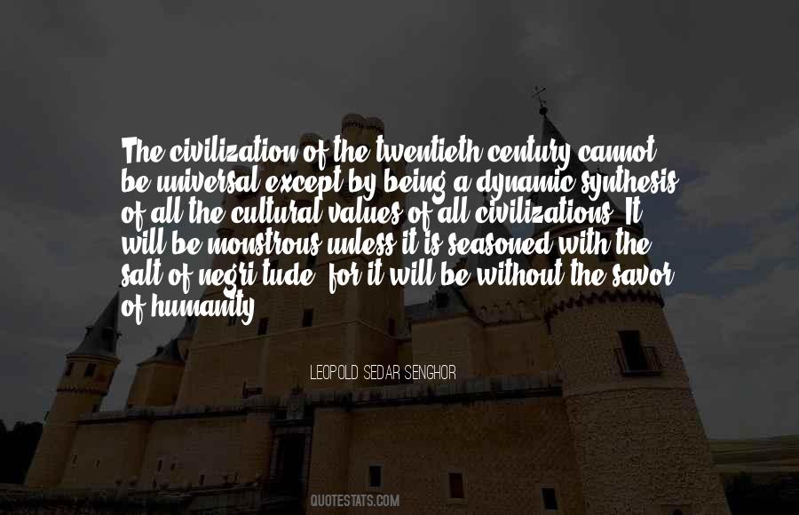 Universal Values Quotes #1743658