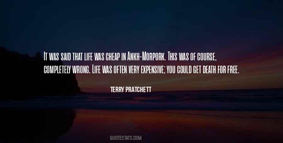 Quotes About Morpork #504262