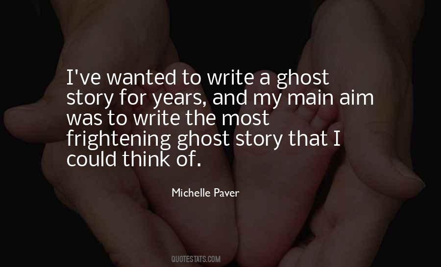 Ghost Story Quotes #167006