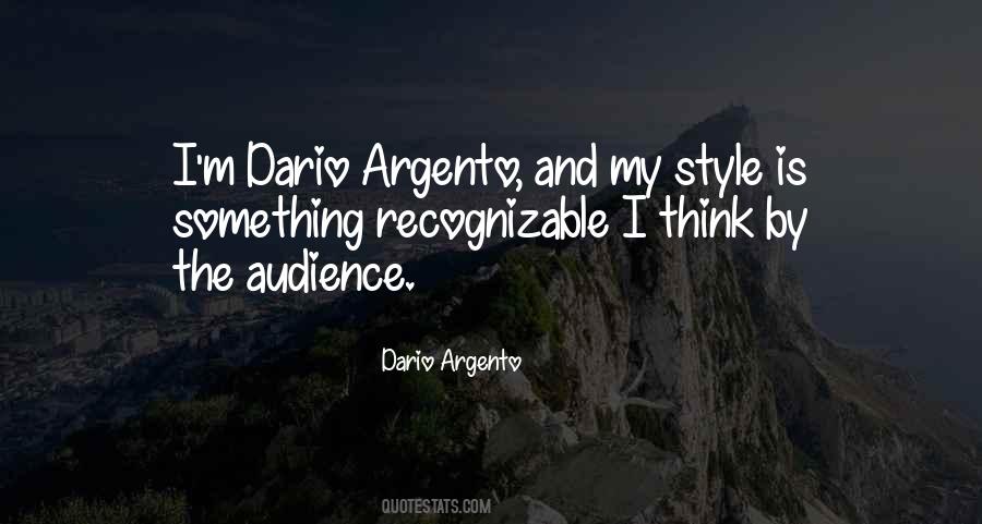 Argento Quotes #1029544