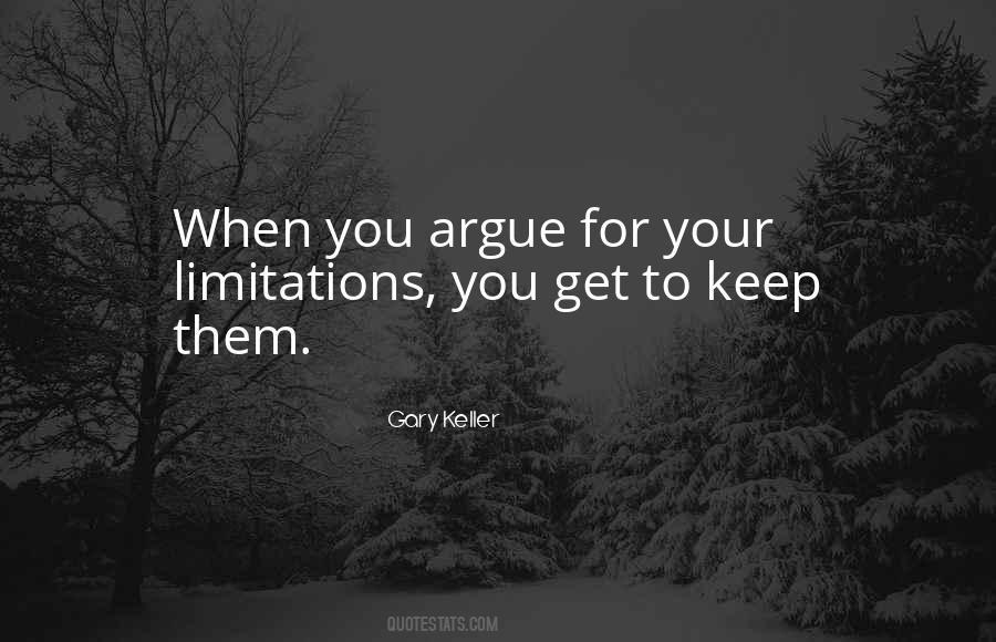 Argue Quotes #1855160