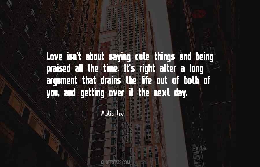 Argument Love Quotes #1223347