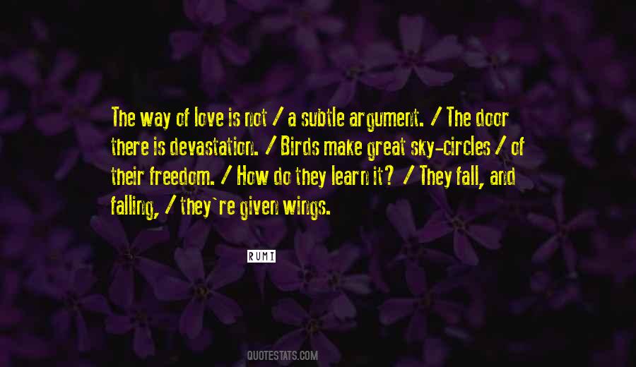 Argument Love Quotes #1442256