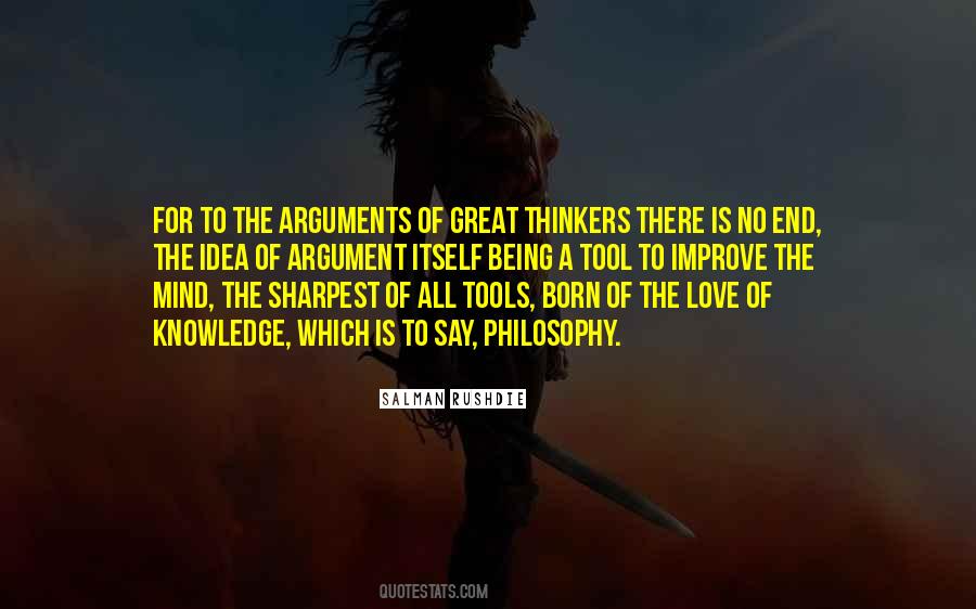 Argument Love Quotes #1568120