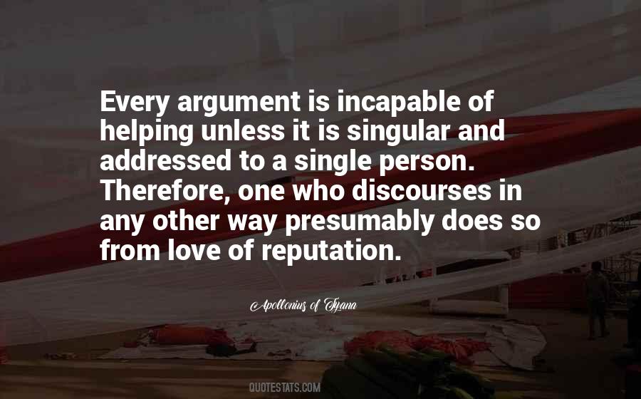 Argument Love Quotes #443875