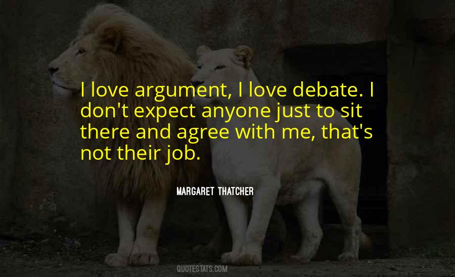 Argument Love Quotes #45082