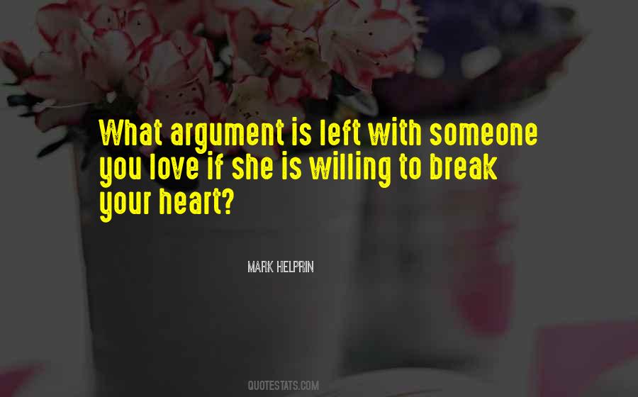 Argument Love Quotes #504840