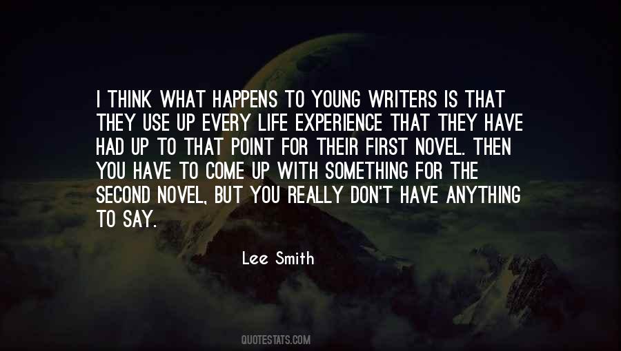 Novel Writers Quotes #1064903