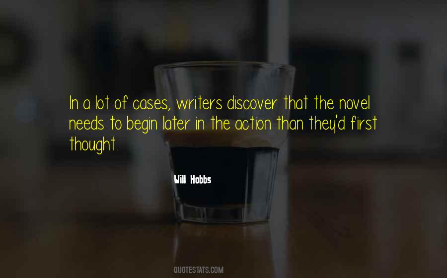Novel Writers Quotes #1454702