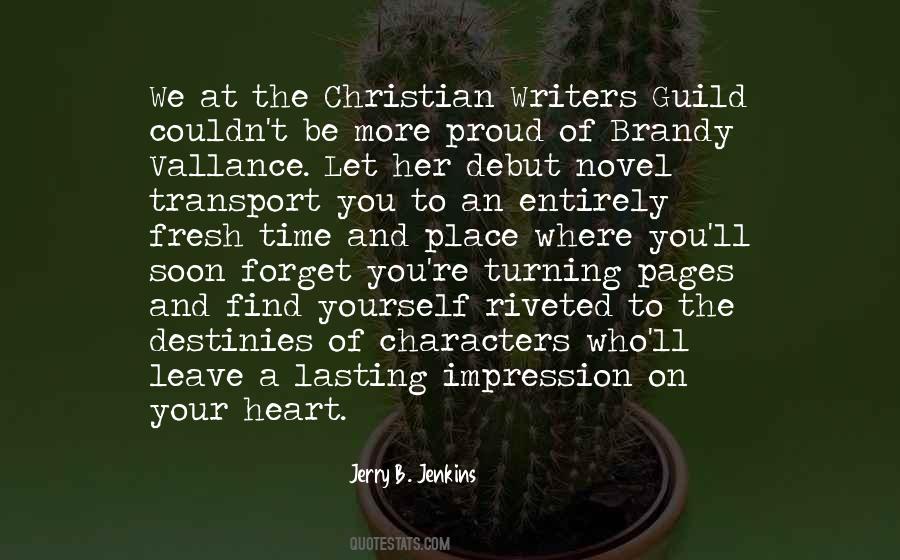 Novel Writers Quotes #1595335