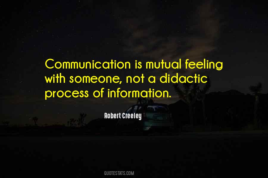 Feeling Is Mutual Quotes #422916