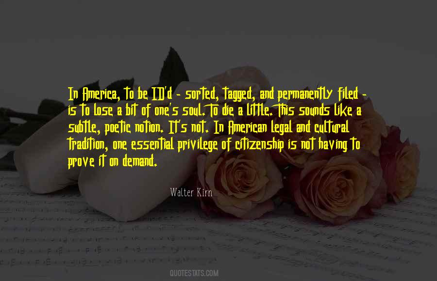 American Tradition Quotes #1182078