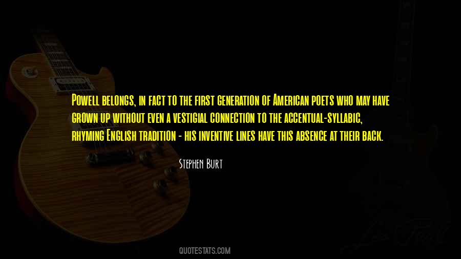 American Tradition Quotes #1220086