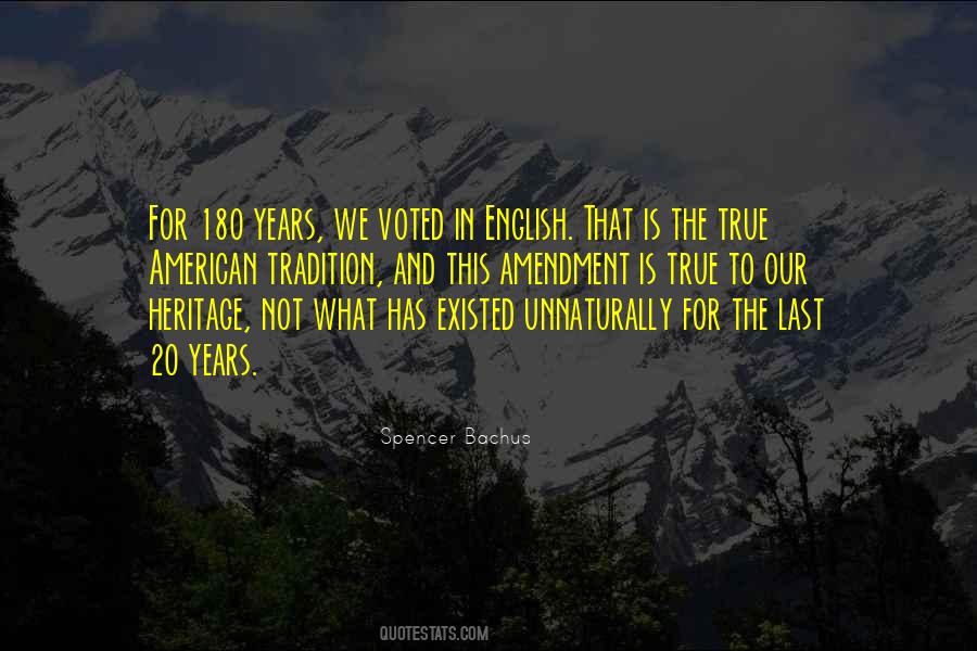 American Tradition Quotes #1414444