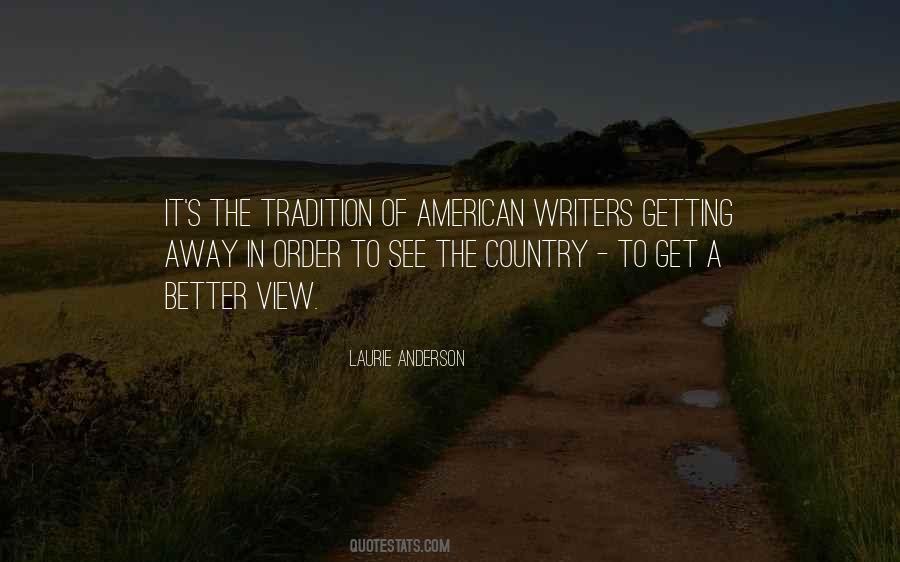 American Tradition Quotes #532583