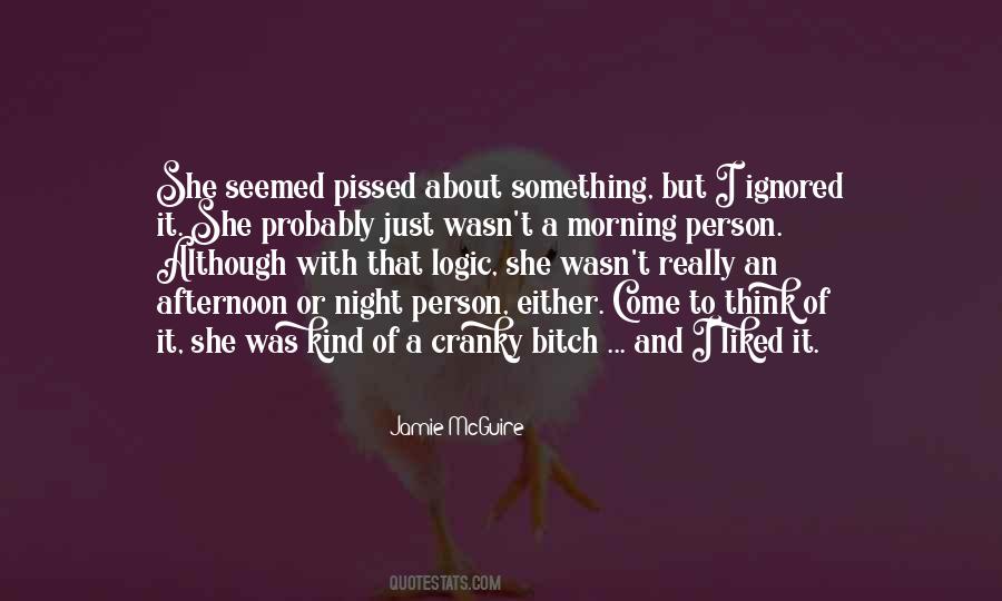 Quotes About Morning Person #1705476