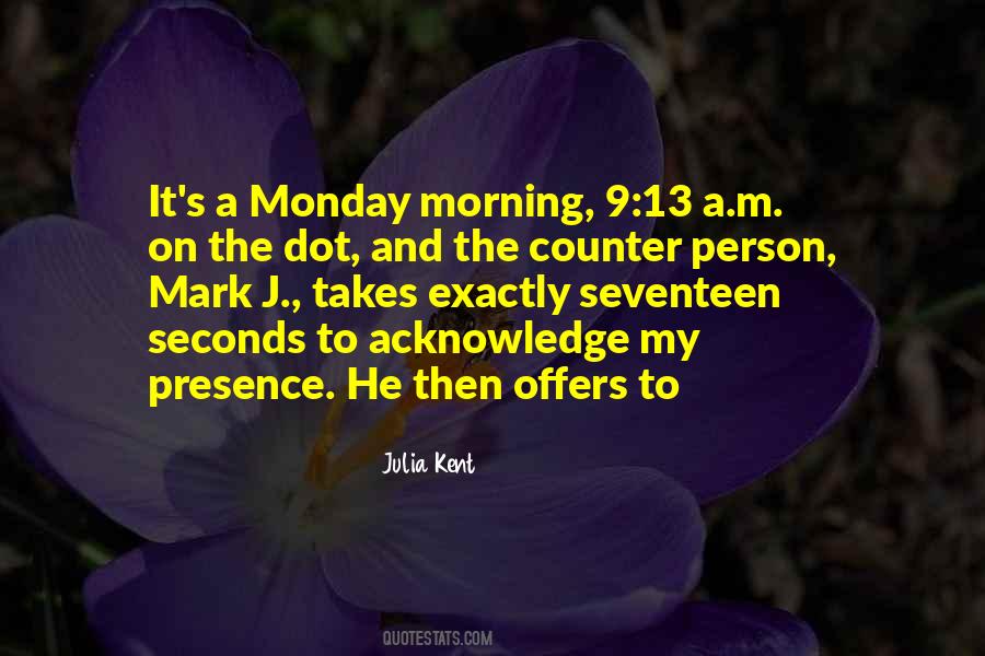Quotes About Morning Person #258071