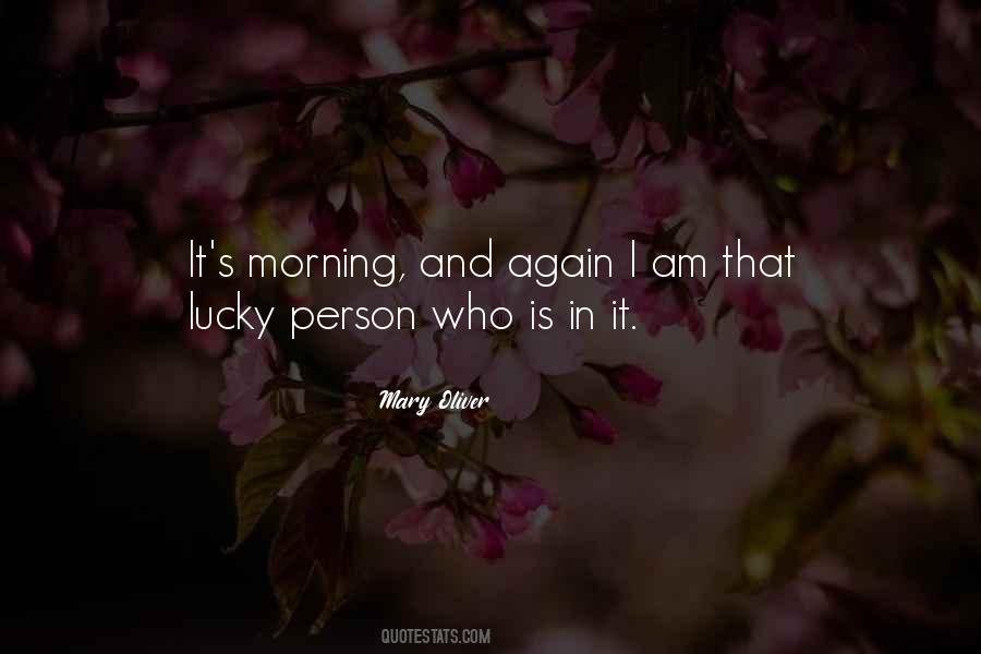 Quotes About Morning Person #543640