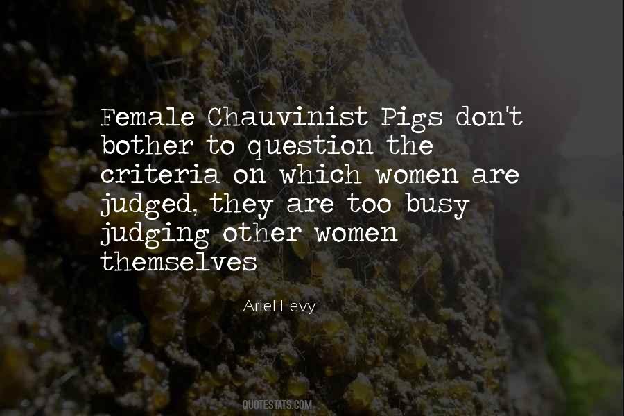 Ariel Levy Female Chauvinist Pigs Quotes #1575708