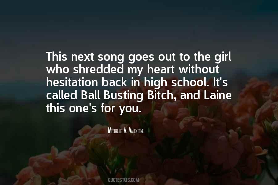 Song In Her Heart Quotes #193431