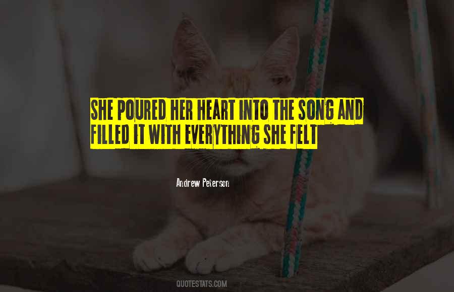 Song In Her Heart Quotes #84238