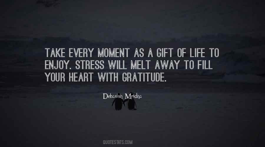 Fill Your Heart With Gratitude Quotes #718676