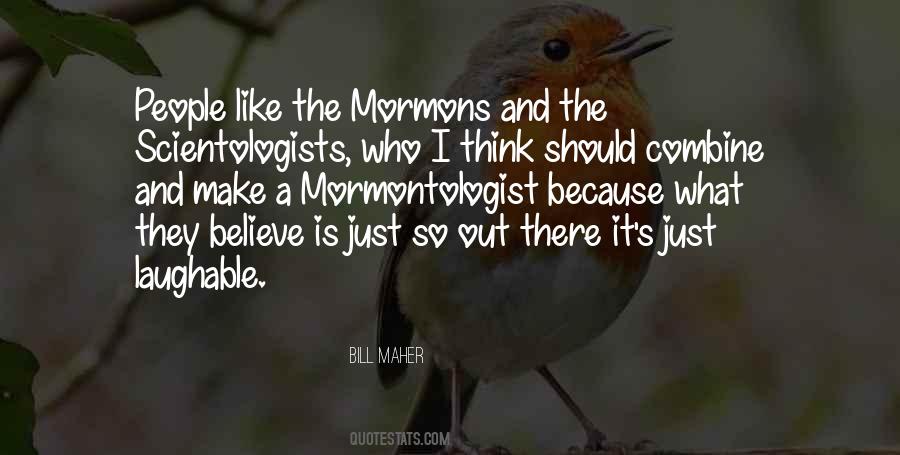 Quotes About Mormons #1065674