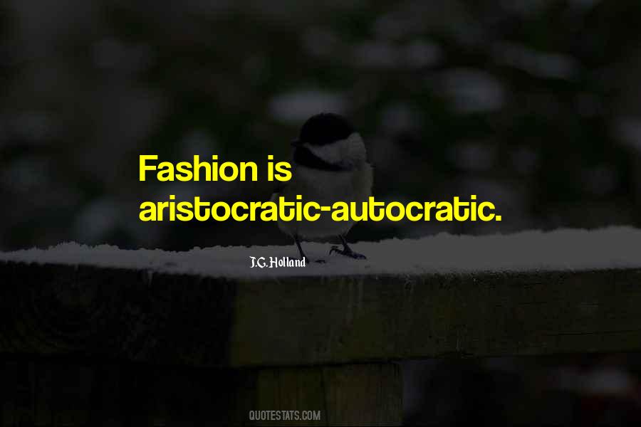 Aristocratic Quotes #1047028