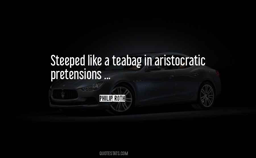 Aristocratic Quotes #1092587