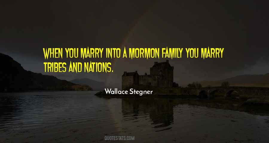 Quotes About Mormon Family #1085191