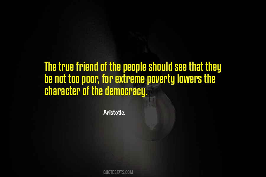 Aristotle Democracy Quotes #1358585