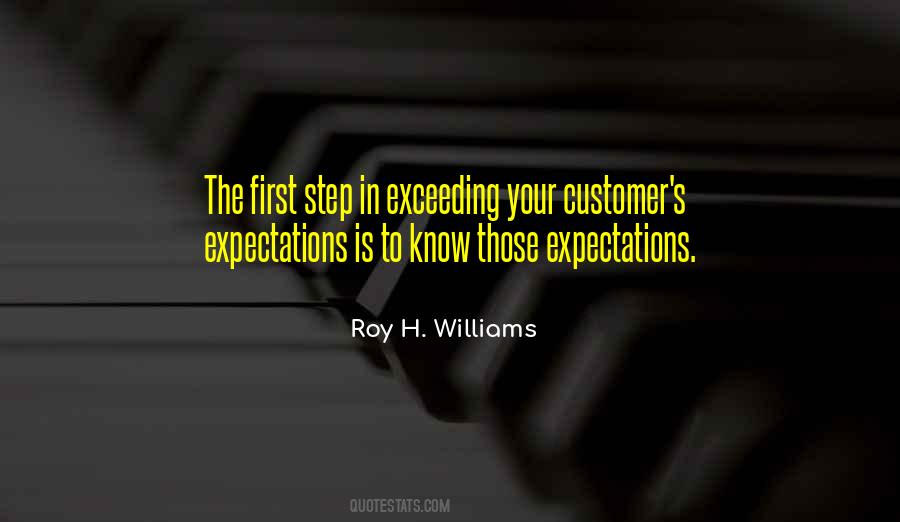 Customer Expectations Quotes #1142061