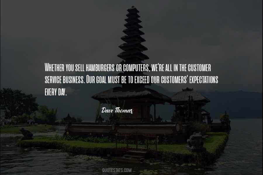 Customer Expectations Quotes #1773644