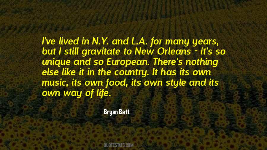 Food New Orleans Quotes #494800