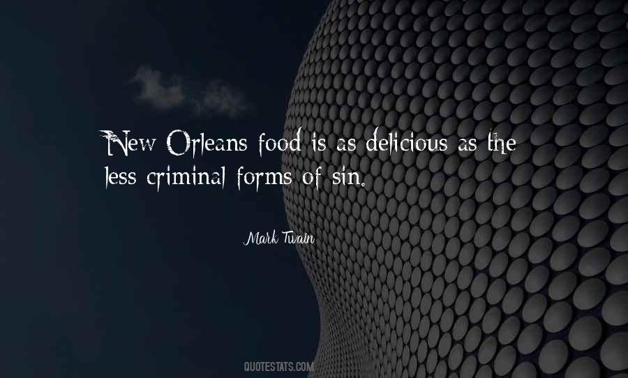 Food New Orleans Quotes #568213